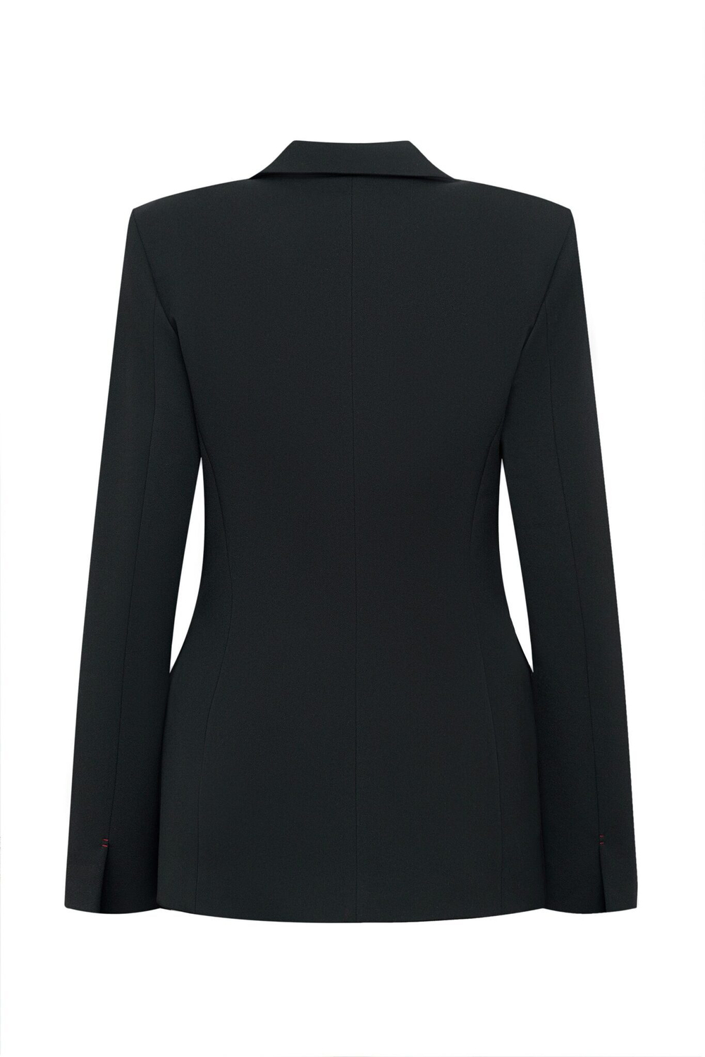 Жакет с объёмными плечами