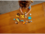 LEGO Грузовик и гусеничный экскаватор 10931, деталей 20 шт