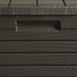 Пластиковый сундук Toomax Florida 550 л brown