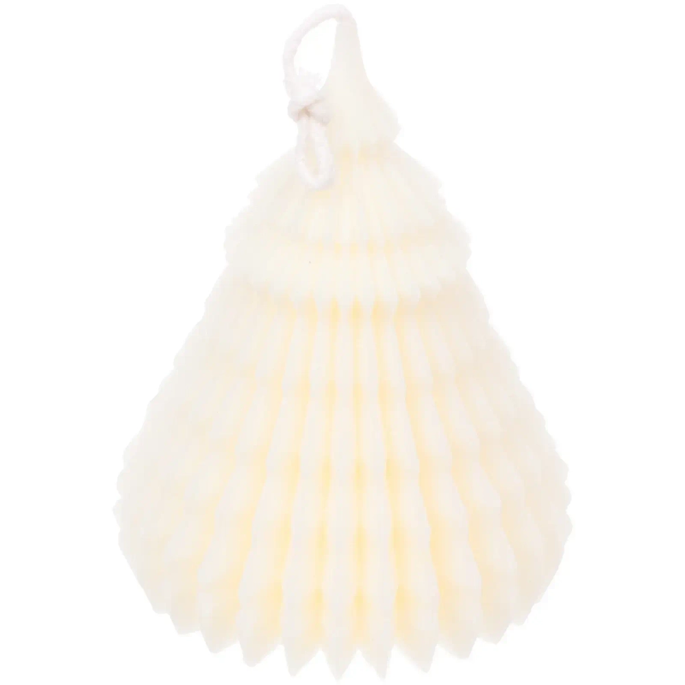 Свеча «Лесная красавица» 11*7 см (120 гр), Белый (упаковка 8*8*14,5 см)