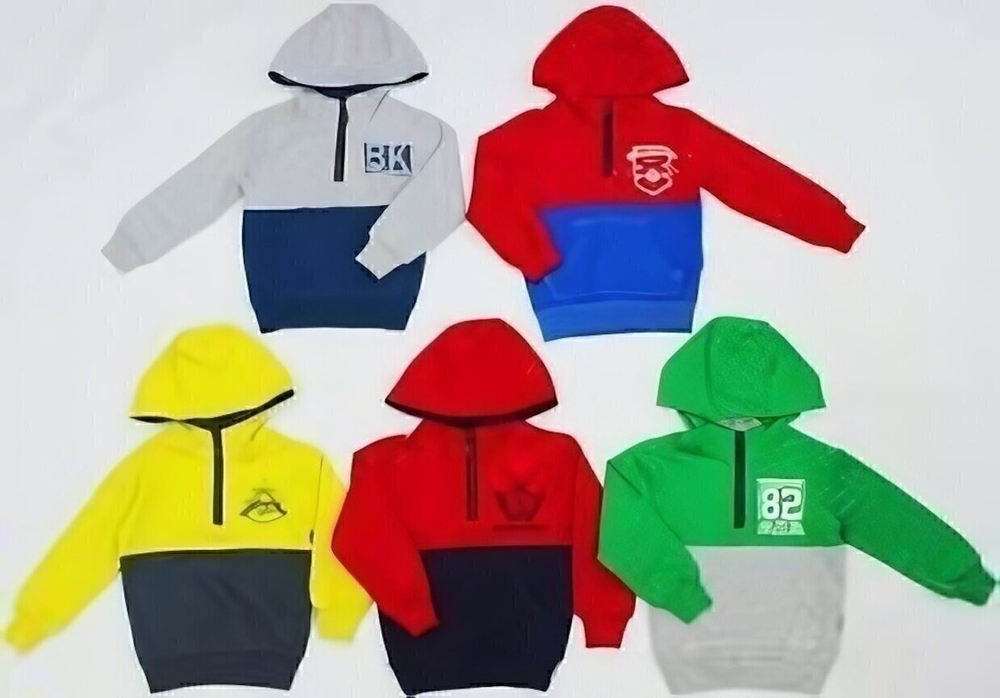 Толстовка с капюшоном BK818M 122р.темно-синий(Bonito)