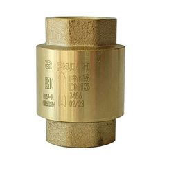Клапан обратный РИДАН NRV-R PN25 DN25 (латунный, пружинный, муфтовый)