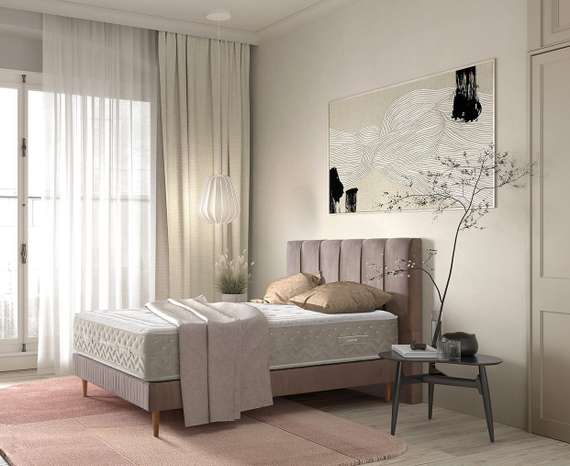 Ортопедический матрас Memory Duo, 180x200 см, средняя жесткость