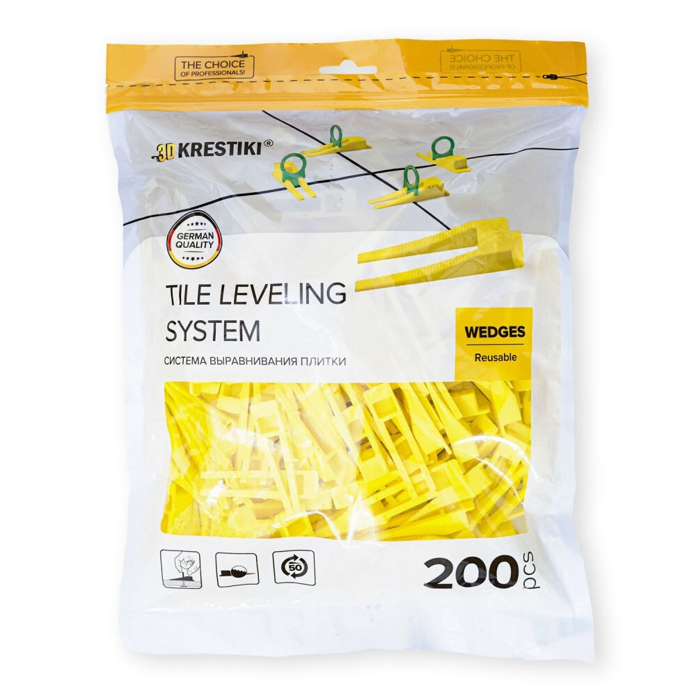 КЛИН 3D KRESTIKI+CBP 200ШТ