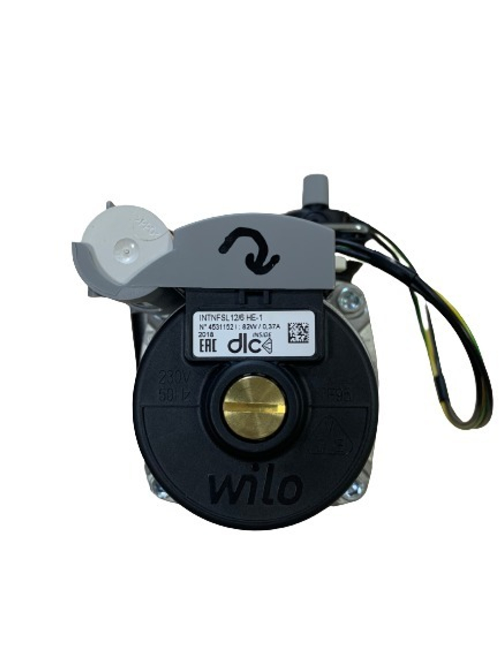 Насос циркуляционный с гидрогруппой Wilo Intnfsl 12/6 HE-1 82w (С конденсатором на 2мкФ) Ariston
