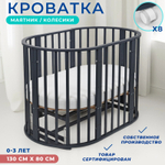 Кроватка МИШКА 7 в 1 МАЯТНИК