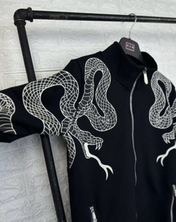 Кофта на молнии Philipp Plein Snake’s Edition