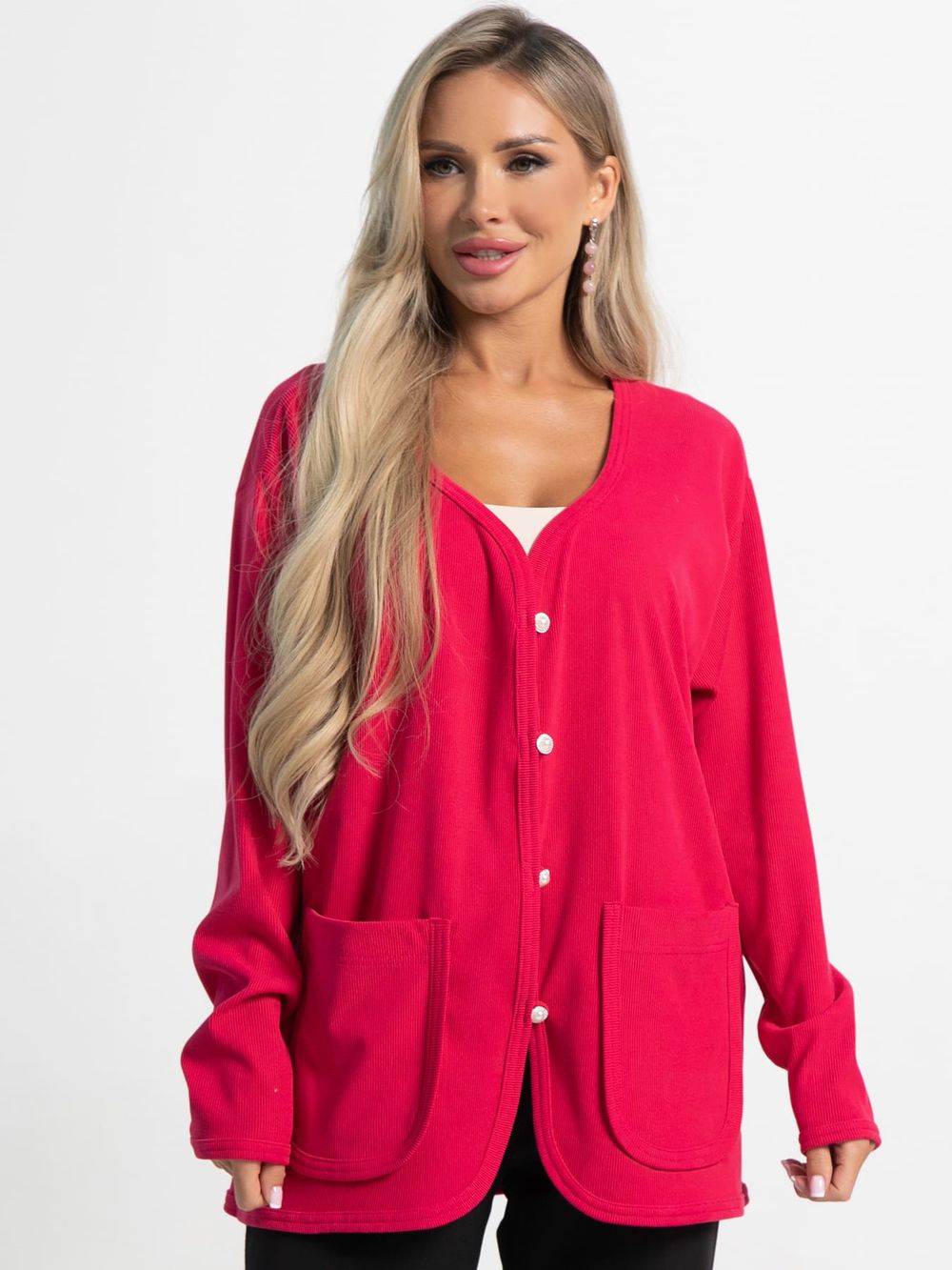 Кардиган Келли (малиновый) Б15351-39М LT Collection
