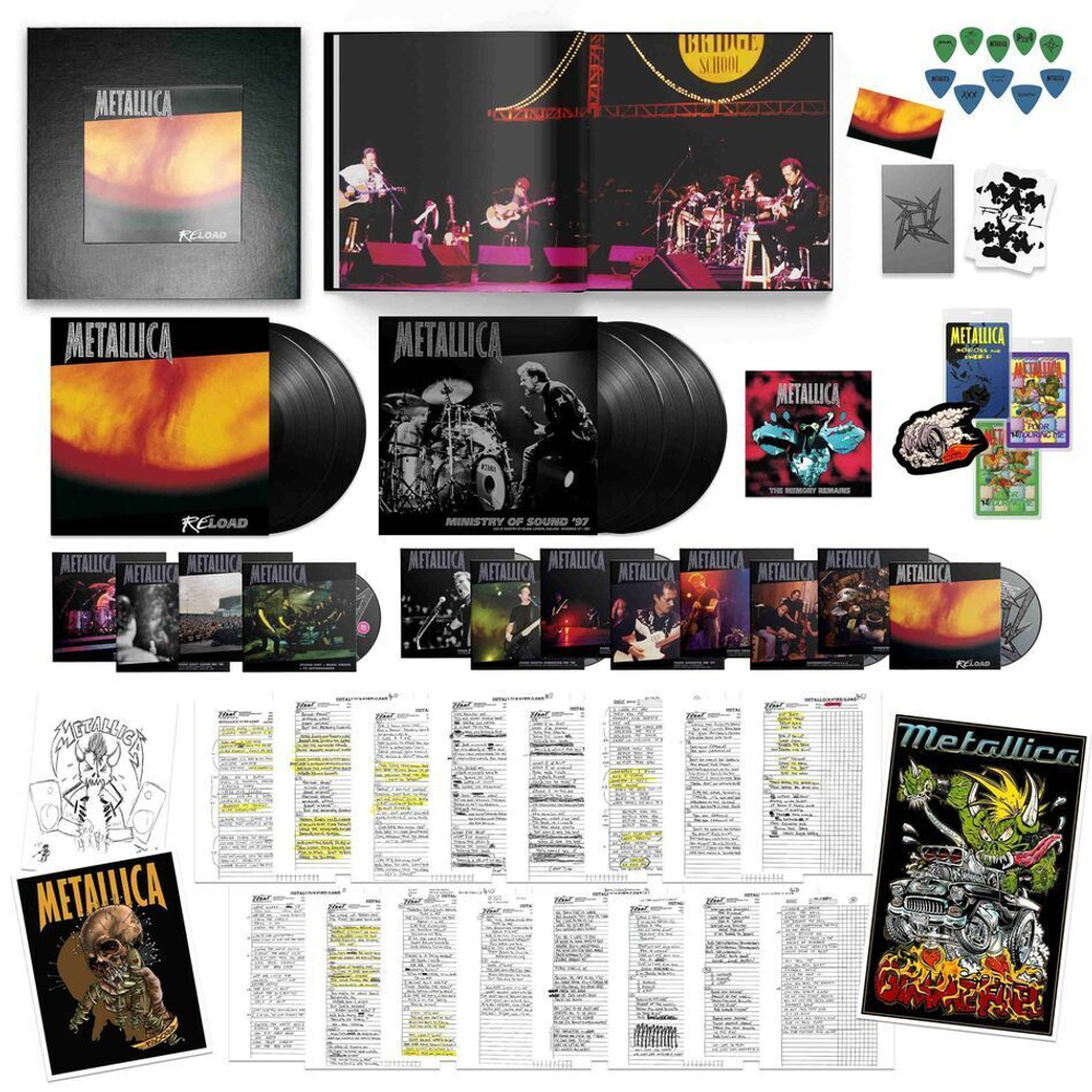 Metallica / Reload (Deluxe Edition)(5LP+15CD+4DVD+7" Vinyl Single)