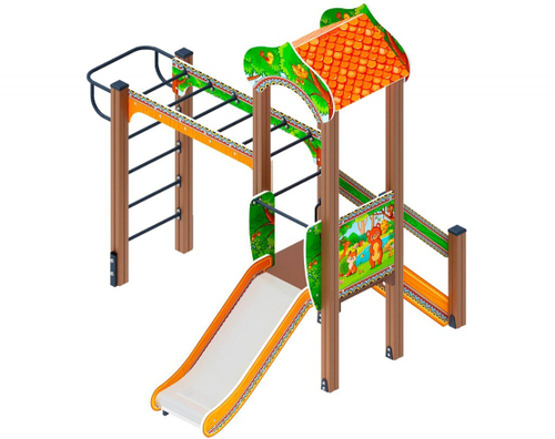 Детский игровой комплекс Полянка ДИК 1.16.05-01 Н 750