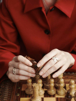 кольцо веточка лиственницы