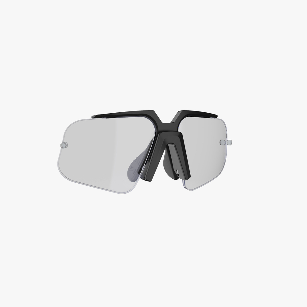Спортивные очки c диоптриями Scicon Aeroshade 2.0 Titanium Sunglasses Black Matt Smoke + Pink