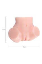 Мастурбатор-полуторс Adele (Цвет: телесный)