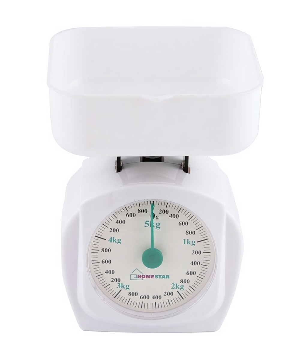 Весы настольные механические HOMESTAR HS-3005M/3005М с чашкой 5 кг.