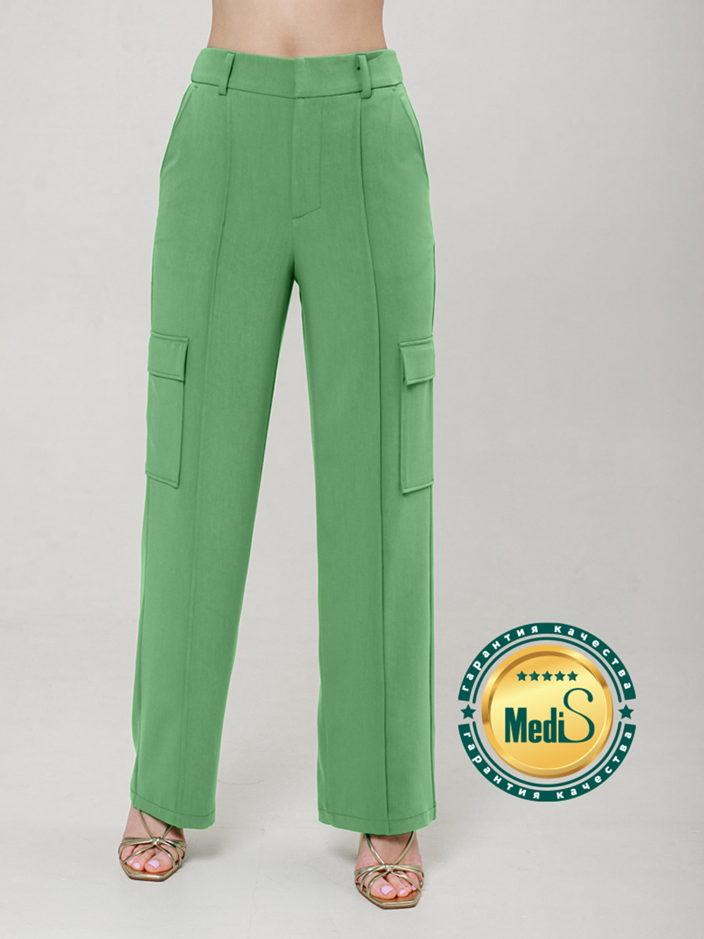 Брюки женские | Б-1037 б искусственный шелк
