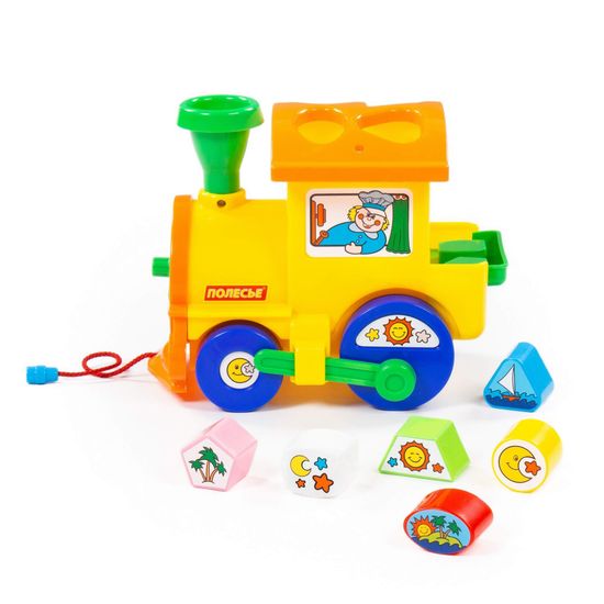 Занимательный паровоз (в сеточке)