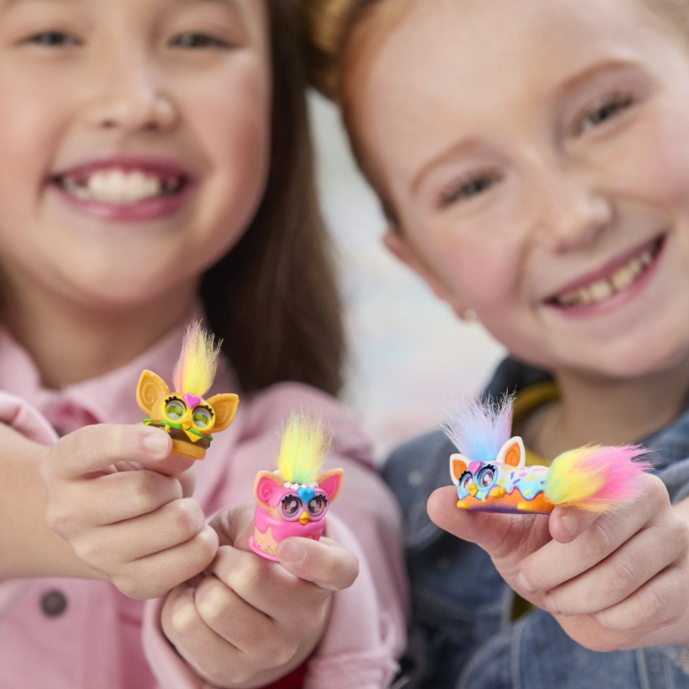 Hasbro FURBY Minis - 12-ПАК маленьких фигурок Вечеринка и еда Серия 1 G1951