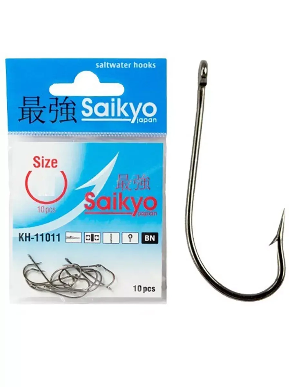 Крючки для рыбалки Saikyo KH-11011 O'Shaughnessy BN