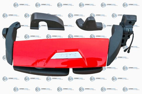 Зеркало правое в сборе X5000 красного цвета с камерой (рестайлинг) DZ14251770081