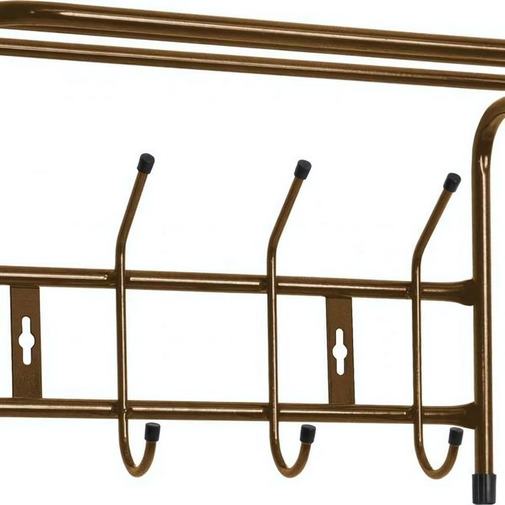 Вешалка настенная 405*265*245 (4 крючка) медный антик ВП4/А