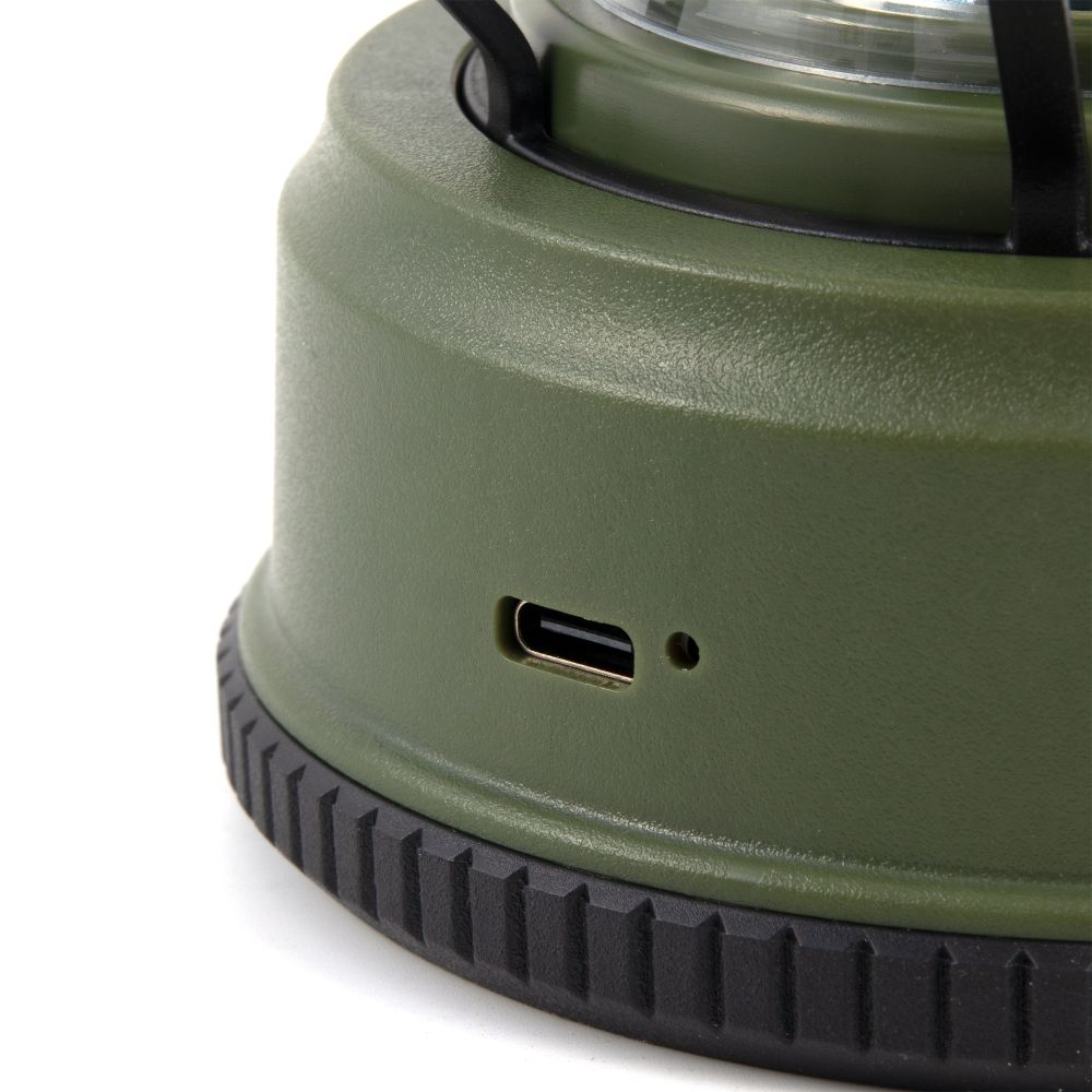 Фонарь кемпинговый "СИБИРСКИЙ СЛЕДОПЫТ-Неон-2", 2СОВ, солн. бат., аккум.1x2200 mAh, зеленый