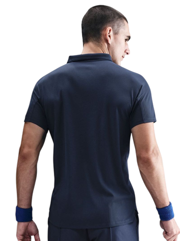 Мужское теннисное поло Nike Court Dri-Fit Advantage Slam - midnight navy/midnight navy