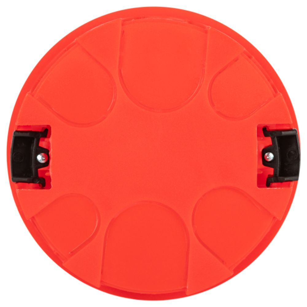 Распаячная коробка ЭРА KRP-80-40 скрытой установки красно-белая 80х40мм для полых стен крышка IP20