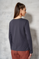 22527 Джемпер женский (антрацит)