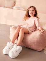 Тапочки домашние для девочки Next Q91-824, Белый