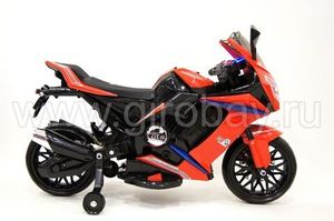 Детский электромотоцикл River Toys M111MM красный фото №4