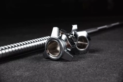 Гриф  "Ленинградка" с замками, 20кг