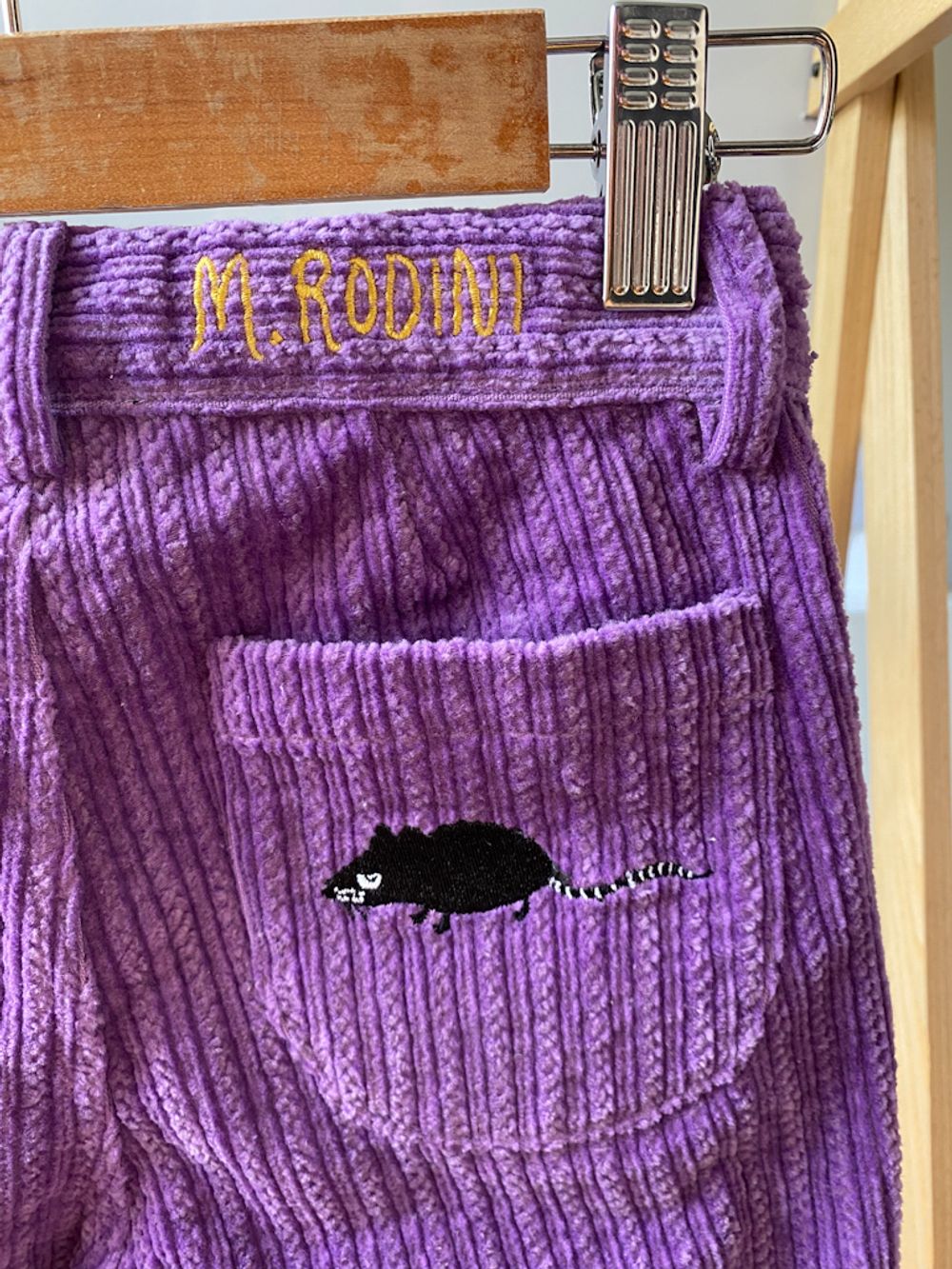 Хлопковые брюки Mini Rodini, 122