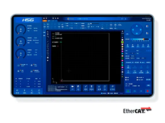 Высокомощный лазерный станок HSG Laser серии GX Pro для резки листов металла