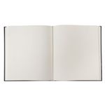 Скетчбук, слоновая кость, 100 г/м2, 190х190 мм, 110 л., книжный твердый переплет, BRAUBERG ART, 113185