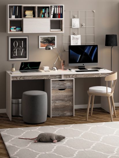 анкор белый / бетон пайн экзотик