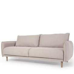 Трехместный диван Carlota 210 см, бежевый