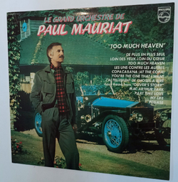 Винтажная виниловая пластинка Поль Мориа Le Grand Orchestre De Paul Mauriat Too Much Heaven (France 1979)