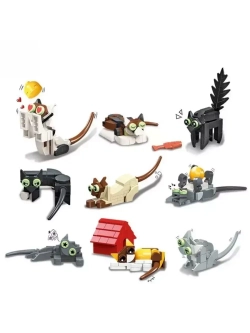 Конструктор Коллекция домашних животных Кошки мечты 443 дет