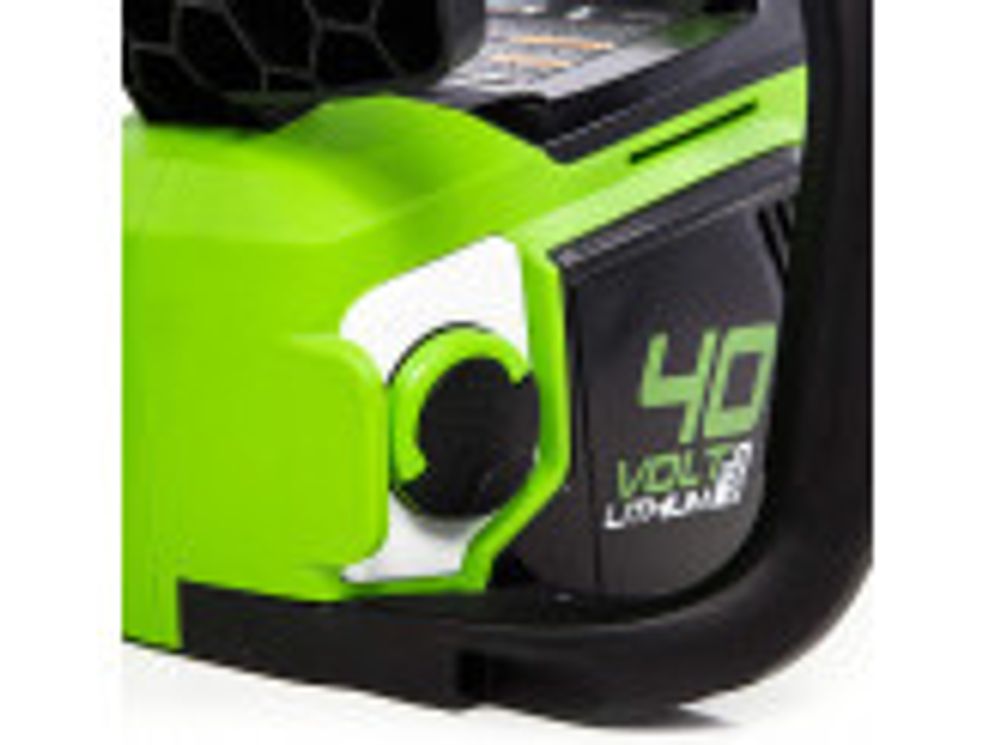 Аккумуляторная цепная пила Greenworks GD40CS15, 2005707,40v, 35 см, без АКБ и ЗУ