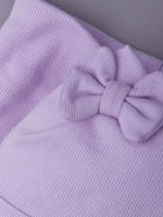 Шапка для девочки с ушками осенняя и снуд