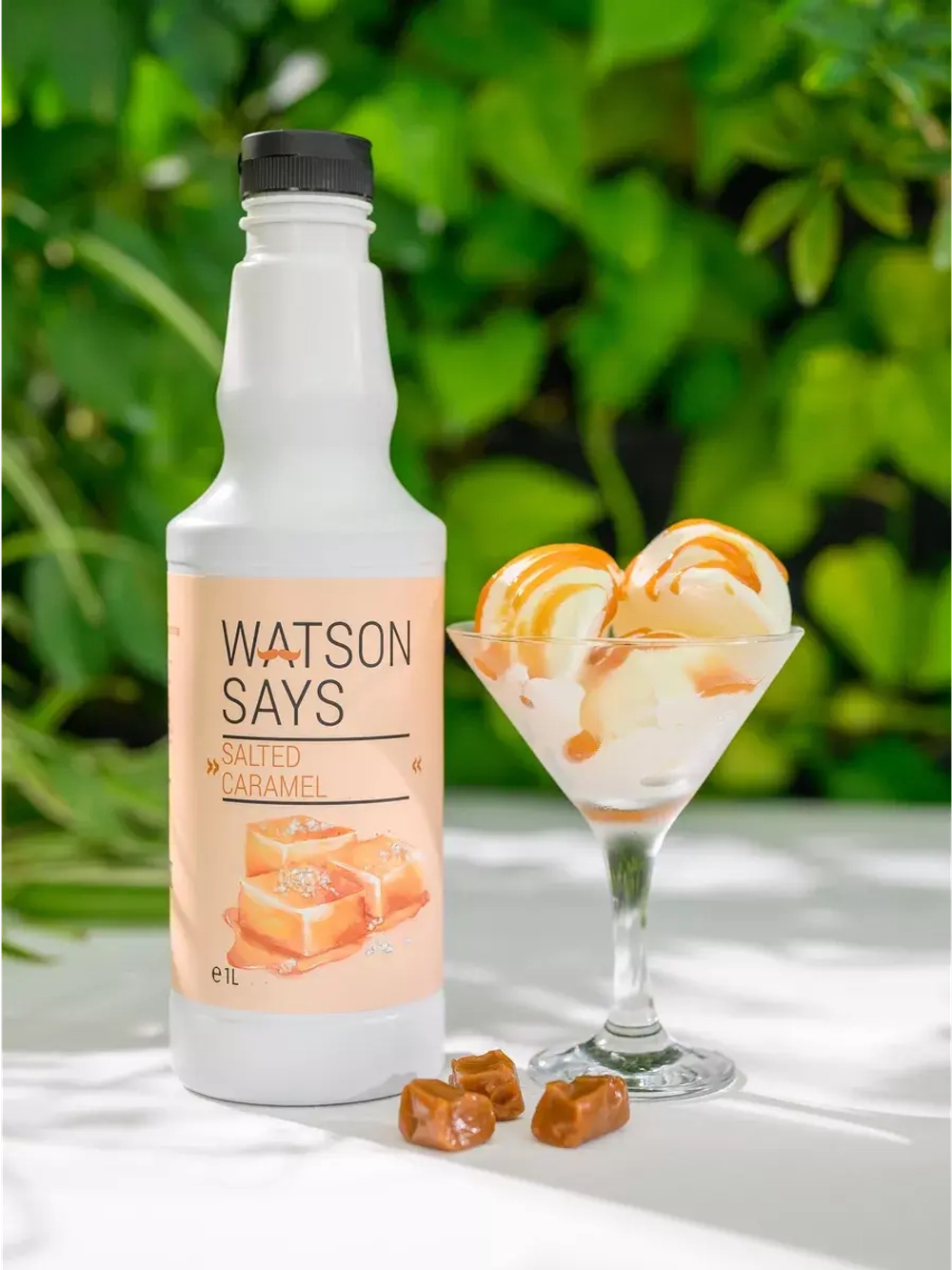 Топпинг со вкусом соленая карамель 1 л