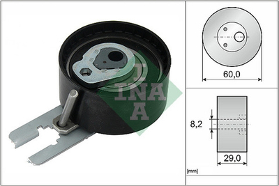 INA - 531055510-INA - Tensioner Pulley, timing belt