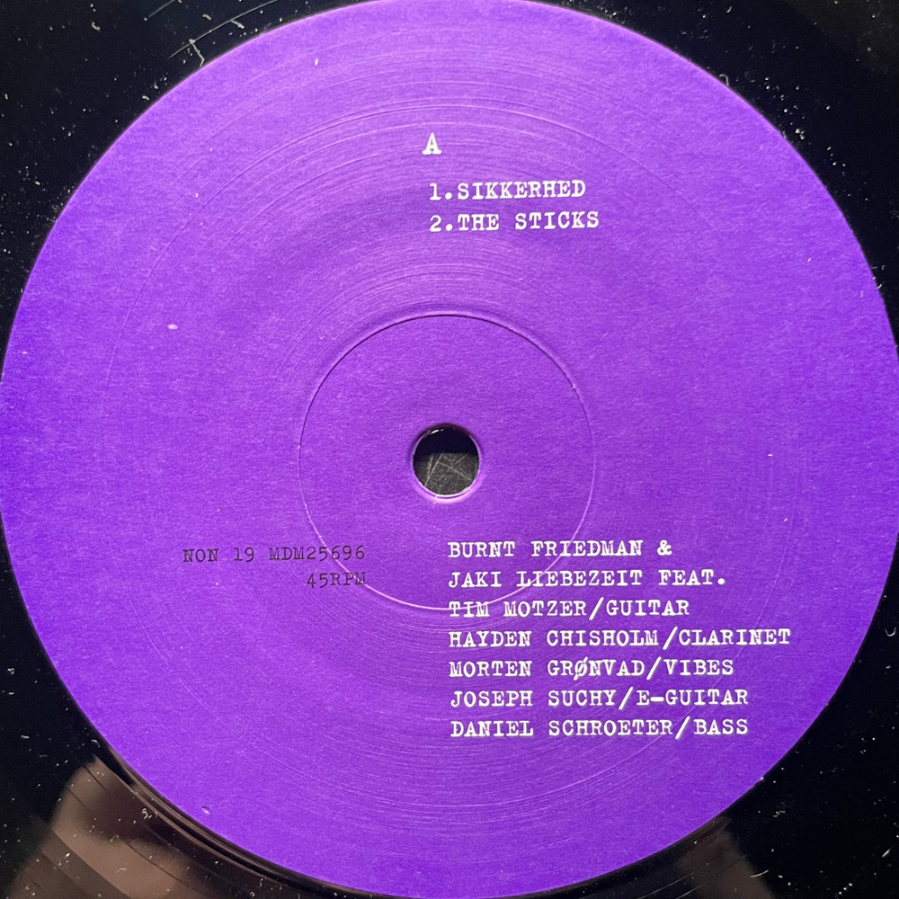 Burnt Friedman & Jaki Liebezeit ‎– Secret Rhythms 2 (Германия 2006г.) 2х12", 45 RPM