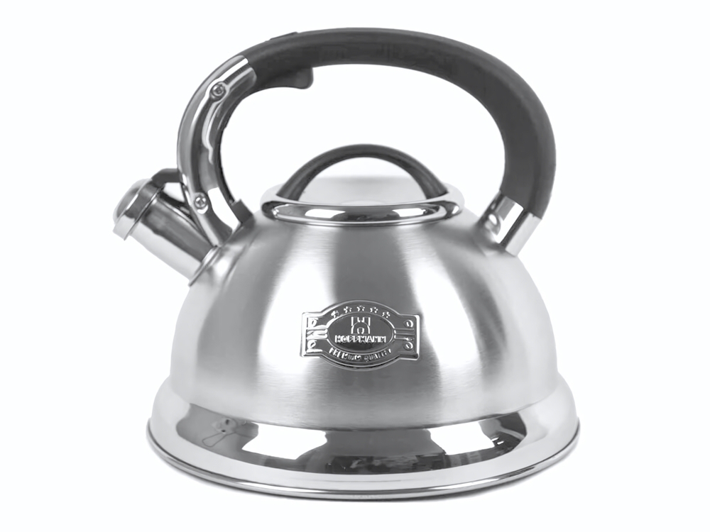 Чайник 3,3л со свистком металлик НМ 5549-5