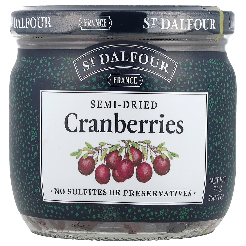 St. Dalfour, Полусухая клюква, 200 г (7 унций)