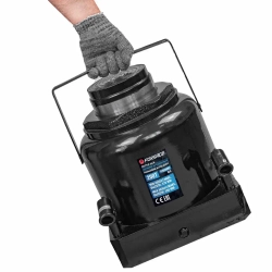 Домкрат бутылочный 200т (h min-370мм, h max-550мм) Forsage F-TH920001 BIG(из 2-х частей)
