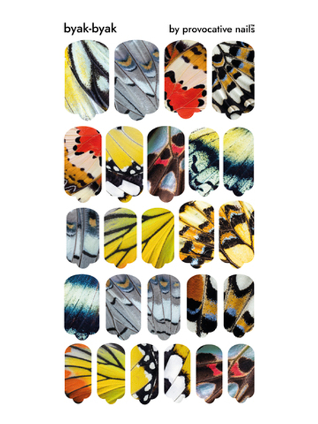 Пленки для маникюра Provocative Nails byak-byak