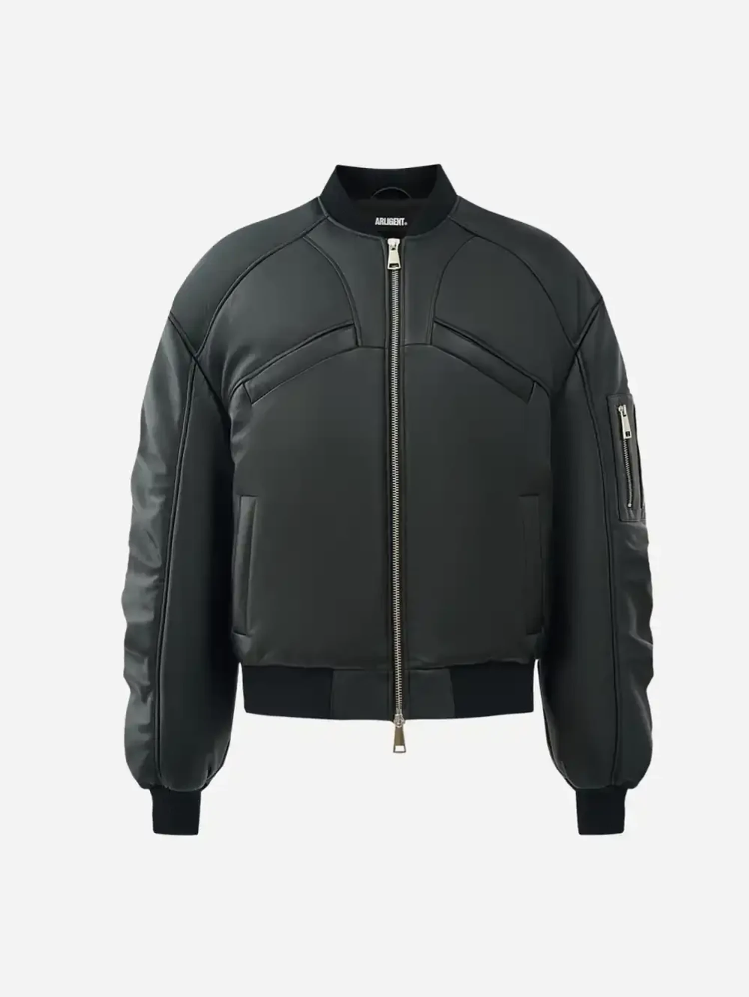 Бомбер из кожи Наппа