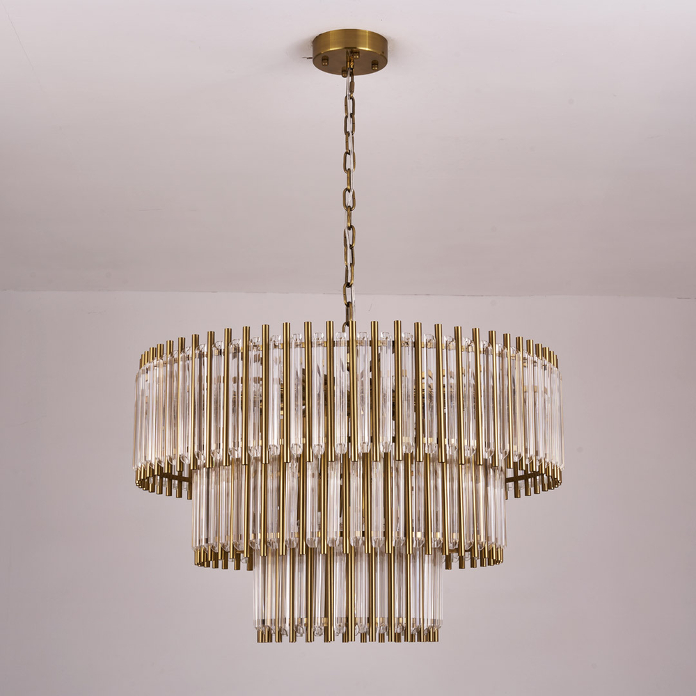 Люстра Cloyd BOULEVAR C16 / Ø80 см - латунь брашир. (арт.10639)