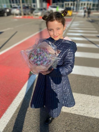 Букет из зефира тюльпаны